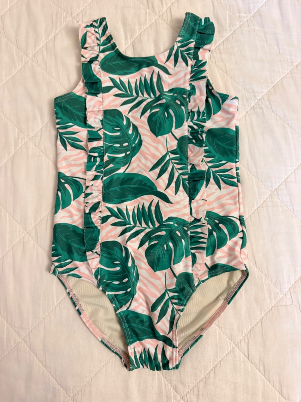 Size 8 girls one-piece swimsuit - Harper canyon